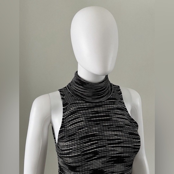 M MISSONI Space-Dye Sleeveless Mock-Neck Top - NEW - Picture 5 of 8
